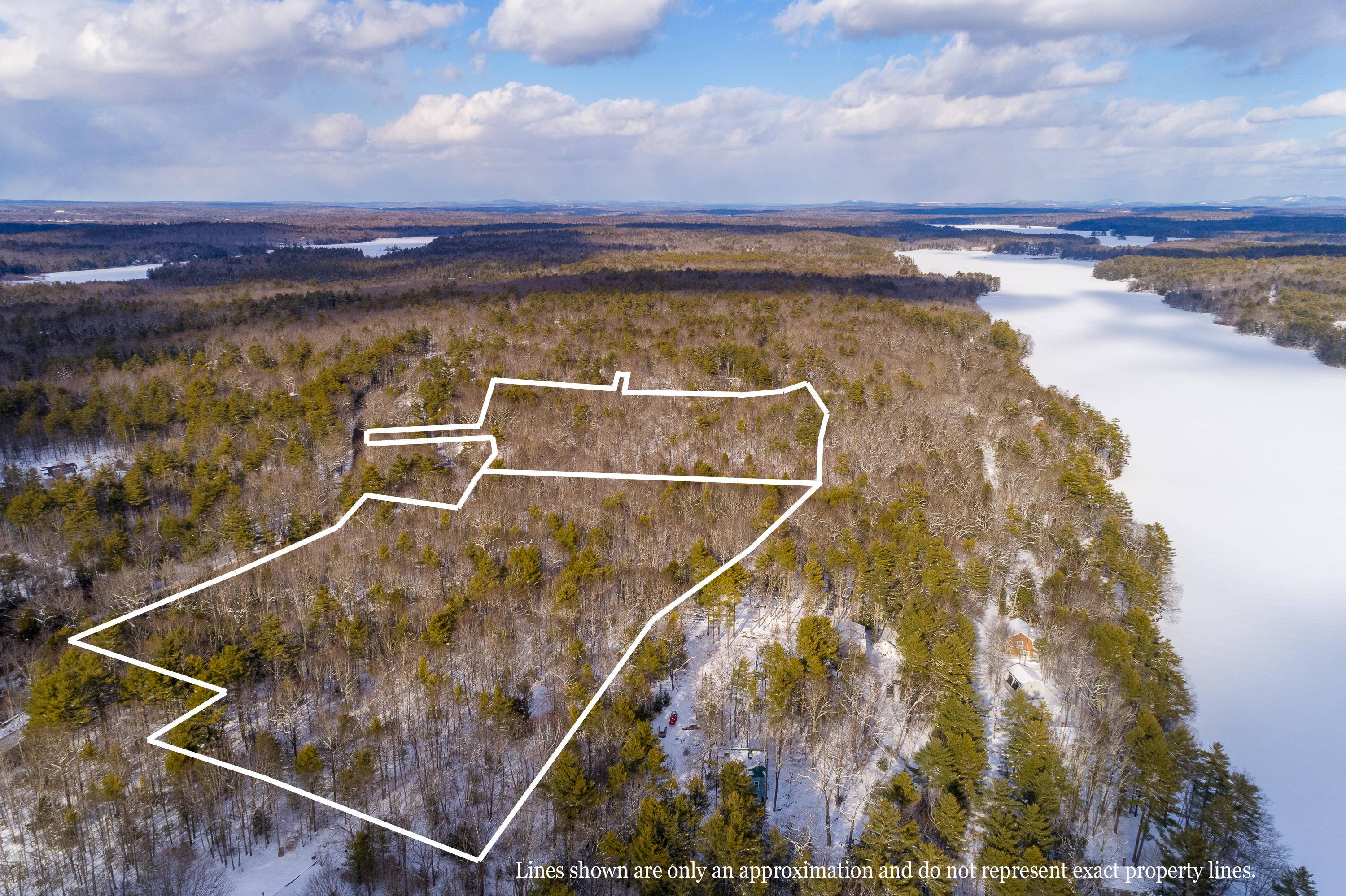 Lot540 A Benner Road Bristol, ME 04539 - Photo 6 of 6 Property Lines - Lots 540 & 540A