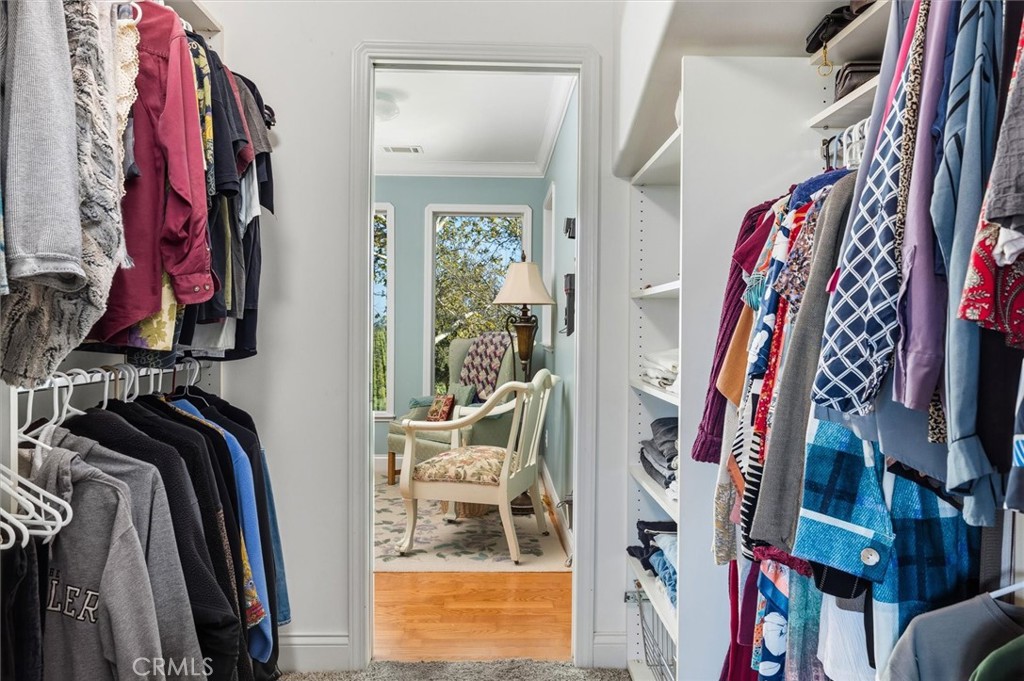 1985 Penman Springs Road Paso Robles, CA 93446 - Photo 21 of 65 a view of walk in closet with clothes and shoes