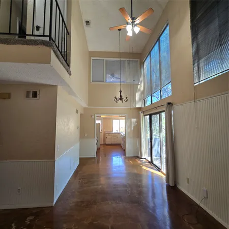 a backyard of a house