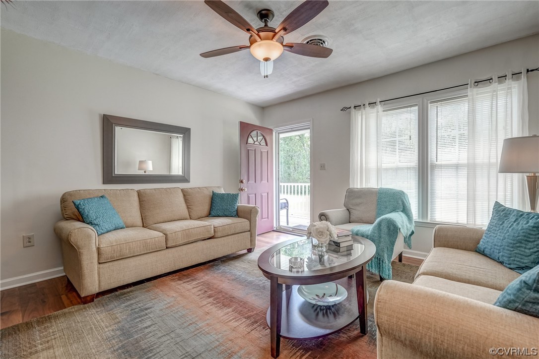 3453 Blackstone Road Kenbridge, VA 23944 - Photo 8 of 49 a living room with furniture and a large window