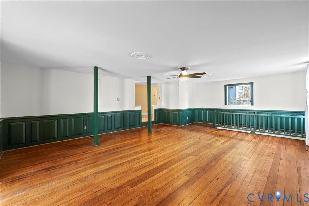 2297 Indian Oak Road Crewe, VA 23930 - Photo 22 of 46 a view of an empty room with wooden floor