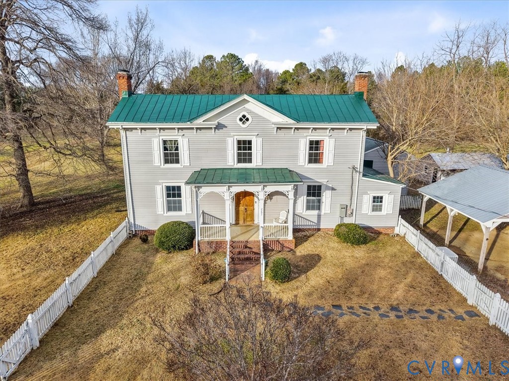 2297 Indian Oak Road Crewe, VA 23930 - Photo 40 of 46 a aerial view of a house with a yard