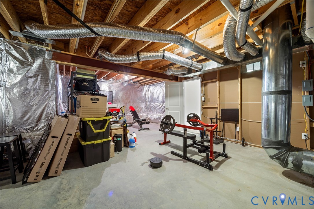 1916 River Ridge Place Hopewell, VA 23860 - Photo 16 of 23 The basement also offers a large unfinished space