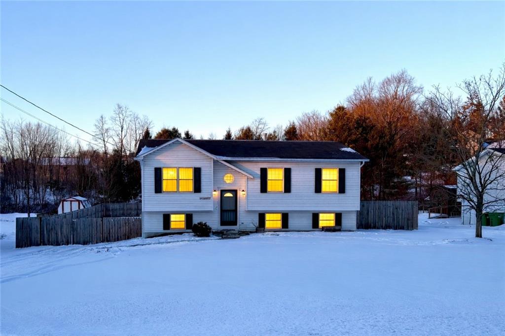 a house view with a outdoor space