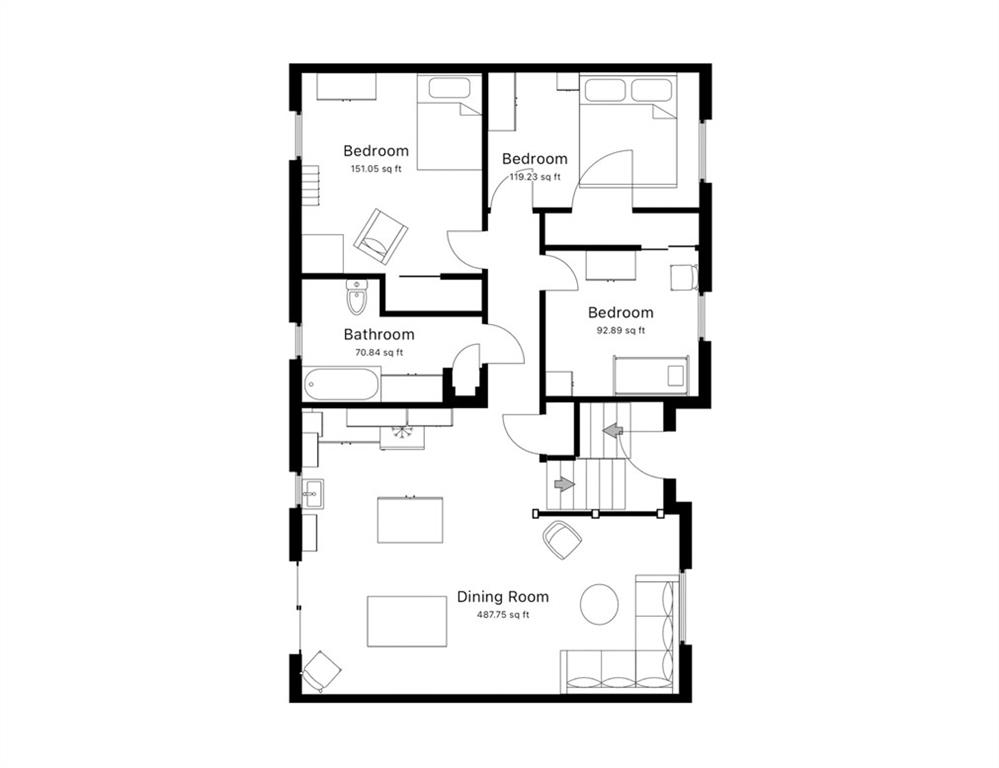 110 West McQuistion Road Butler, PA 16001 - Photo 32 of 32 a picture of a room with a white wall and a large white wall