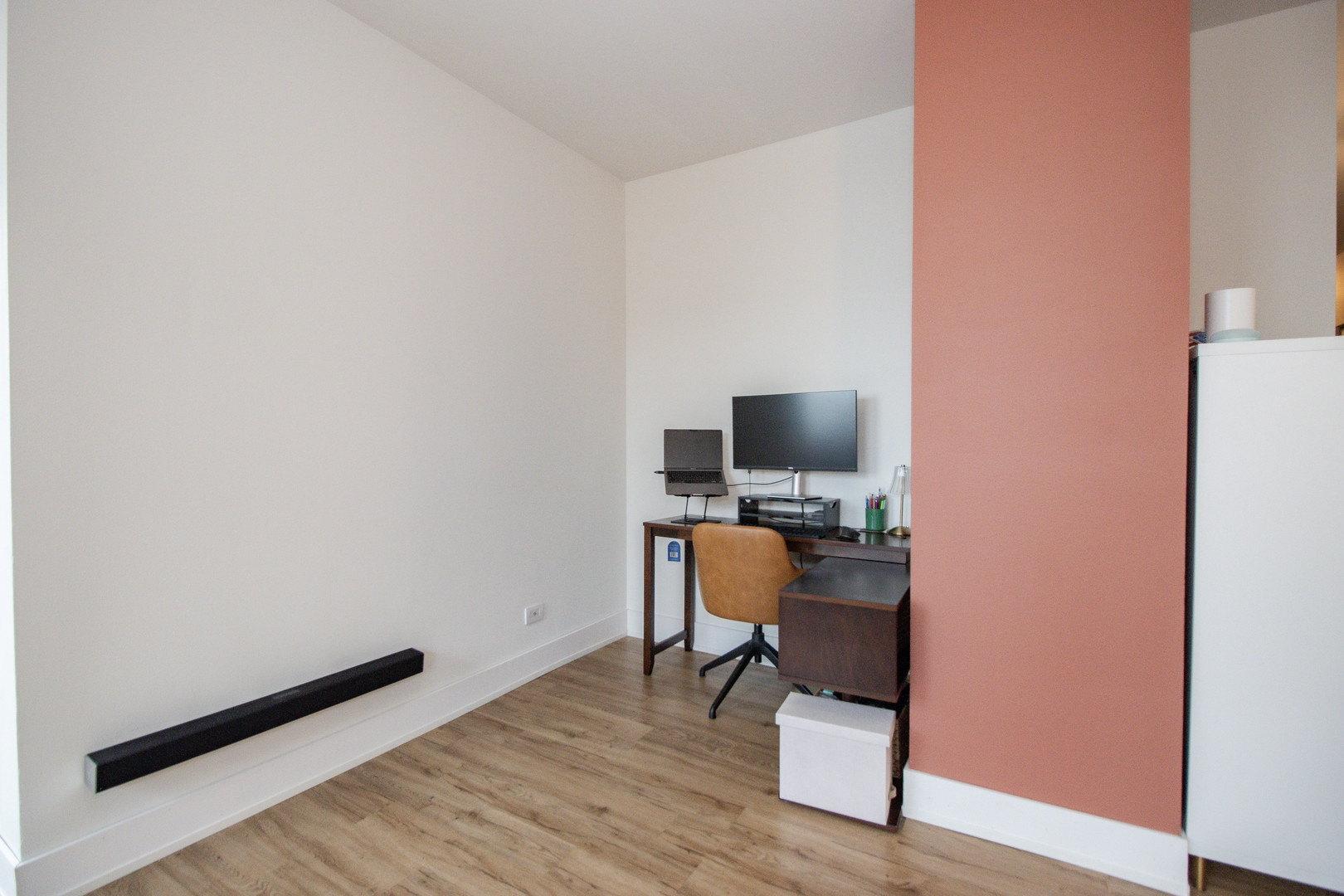 740 South Federal Street, Unit 1204 Chicago, IL 60605 - Photo 9 of 14 a view of a workspace with furniture and a window