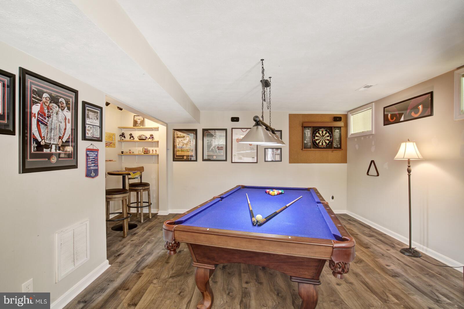 8857 Mullen Road King George, VA 22485 - Photo 32 of 40 Deluxe man cave w/ Americana pool table conveying.