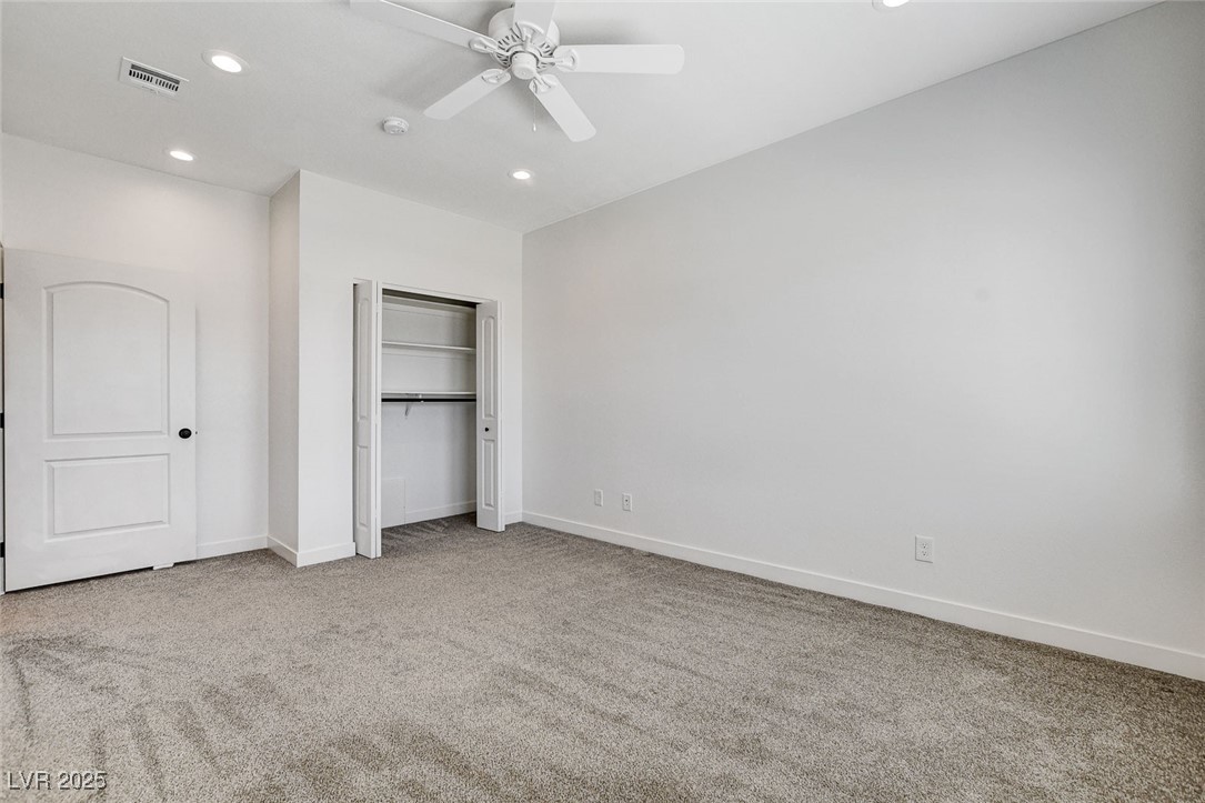 3196 Mateuse Street Logandale, NV 89021 - Photo 37 of 85 Bedroom 5 with recessed lighting, baseboards, and