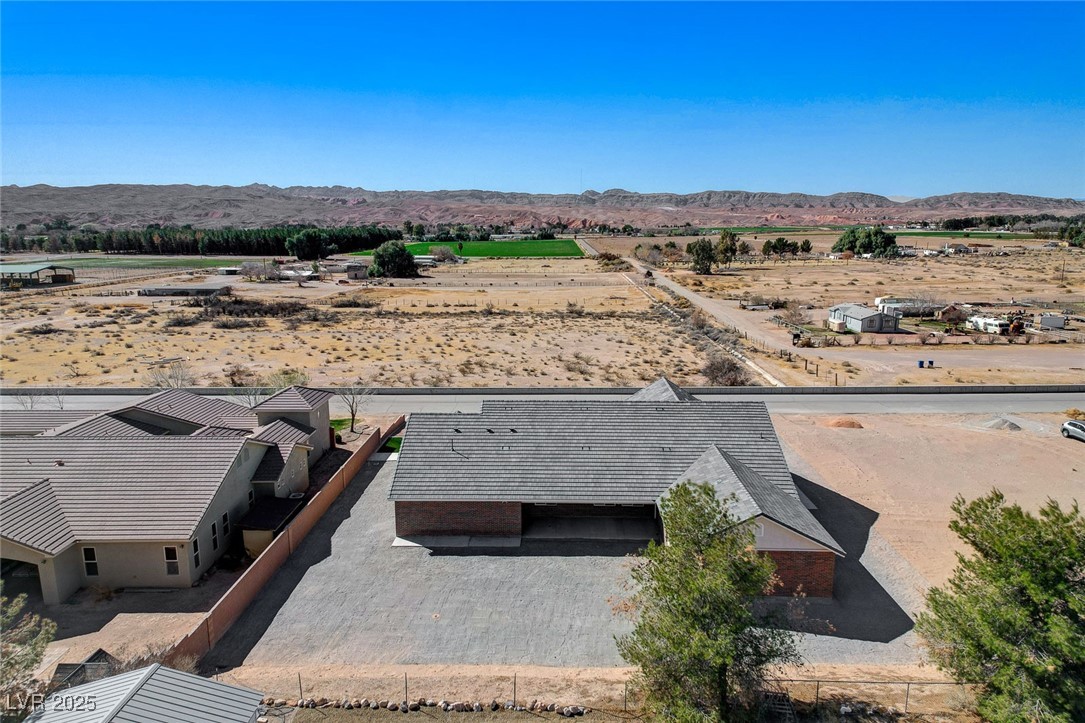 3196 Mateuse Street Logandale, NV 89021 - Photo 69 of 85 Bird's eye view with a mesa view