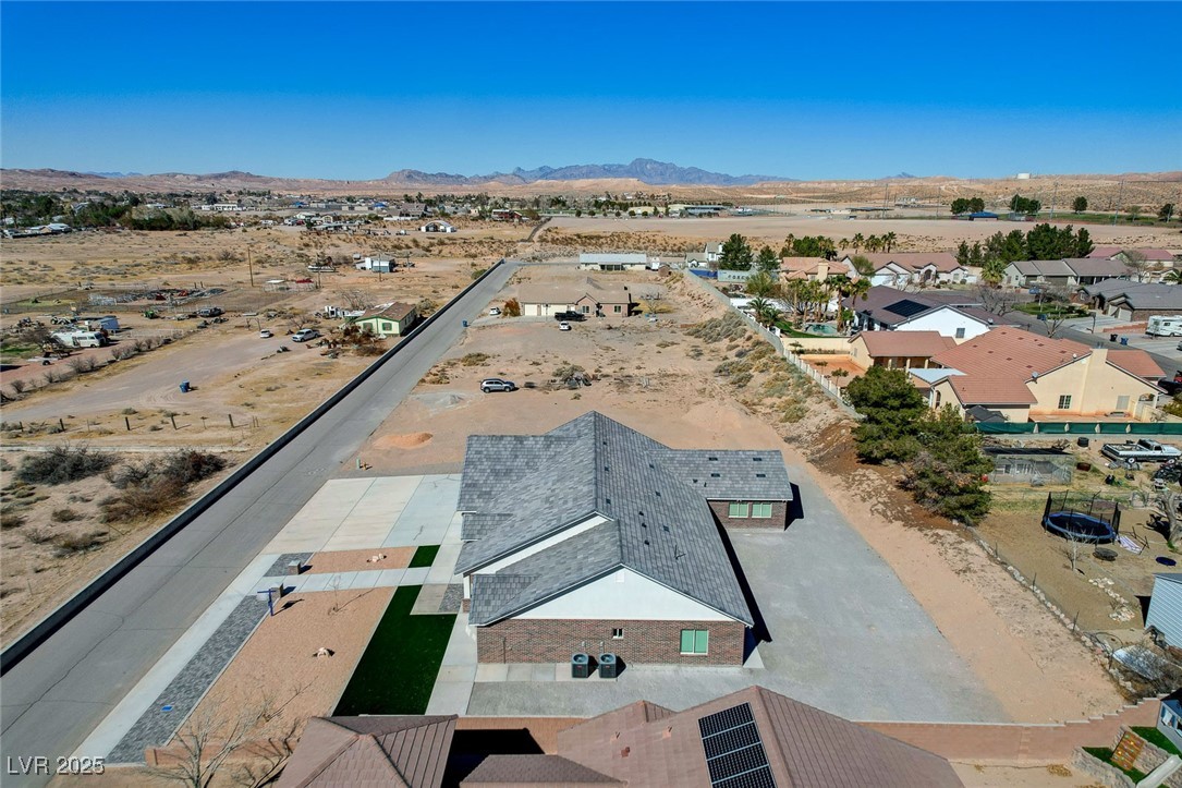 3196 Mateuse Street Logandale, NV 89021 - Photo 71 of 85 Birds eye view of property featuring a residential
