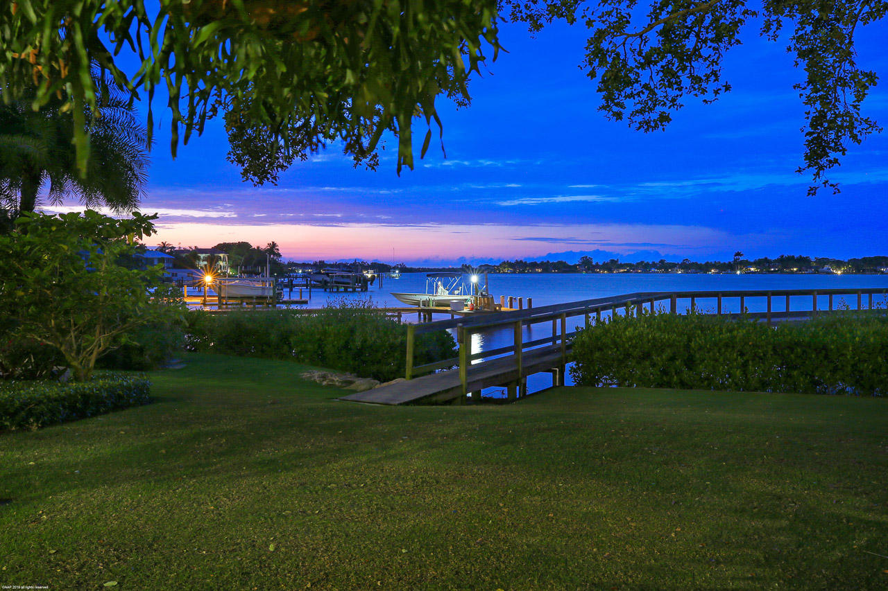 5241 Pennock Point Road Jupiter, FL 33458 - Photo 49 of 51 Dock at Sunset
