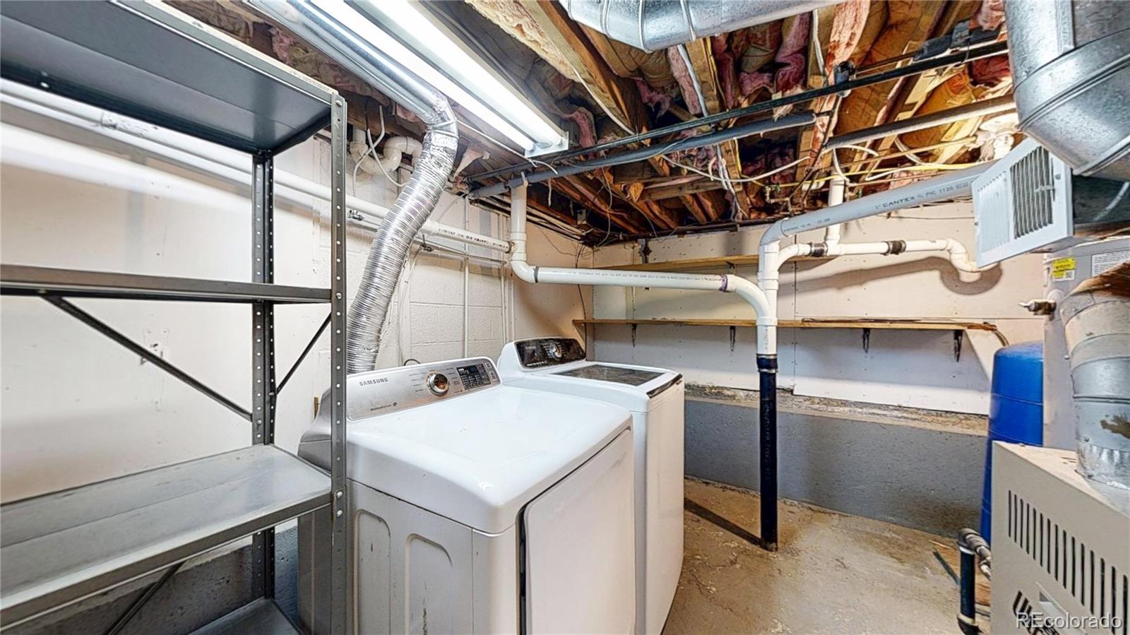 60 Ball Road Bailey, CO 80421 - Photo 16 of 37 a utility room with dryer and washer