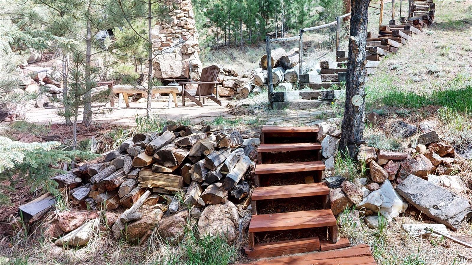 60 Ball Road Bailey, CO 80421 - Photo 24 of 37 a view of outdoor space with deck