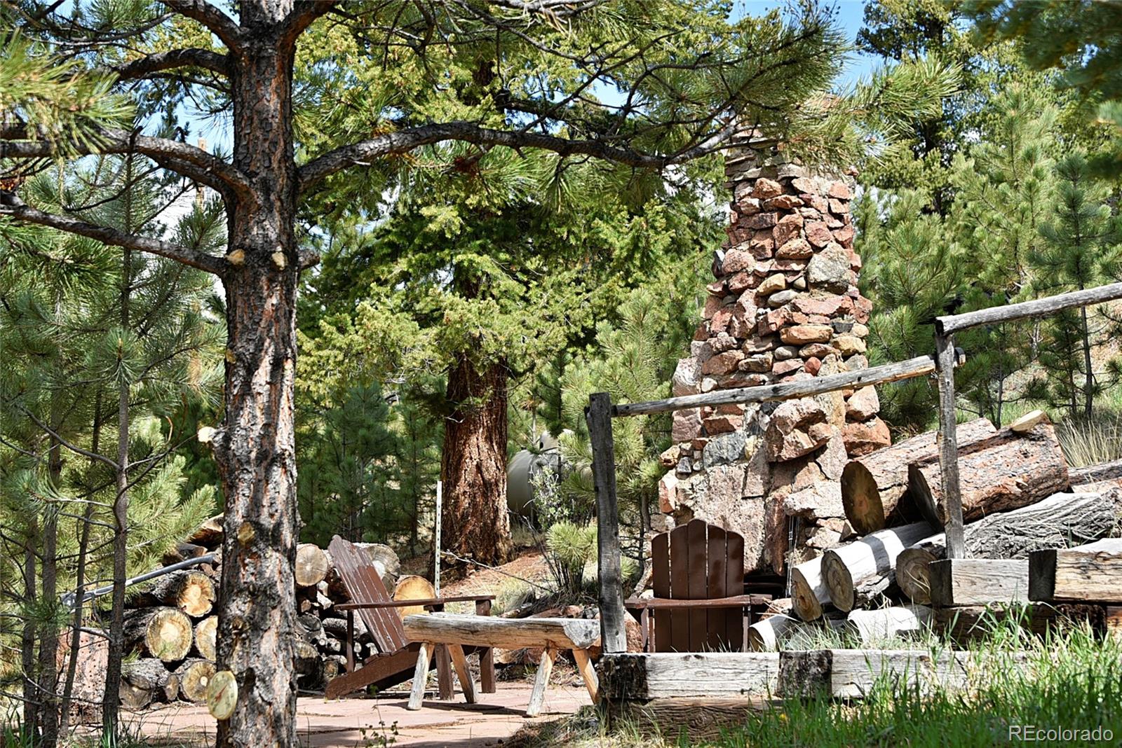 60 Ball Road Bailey, CO 80421 - Photo 25 of 37 an aerial view of multiple house