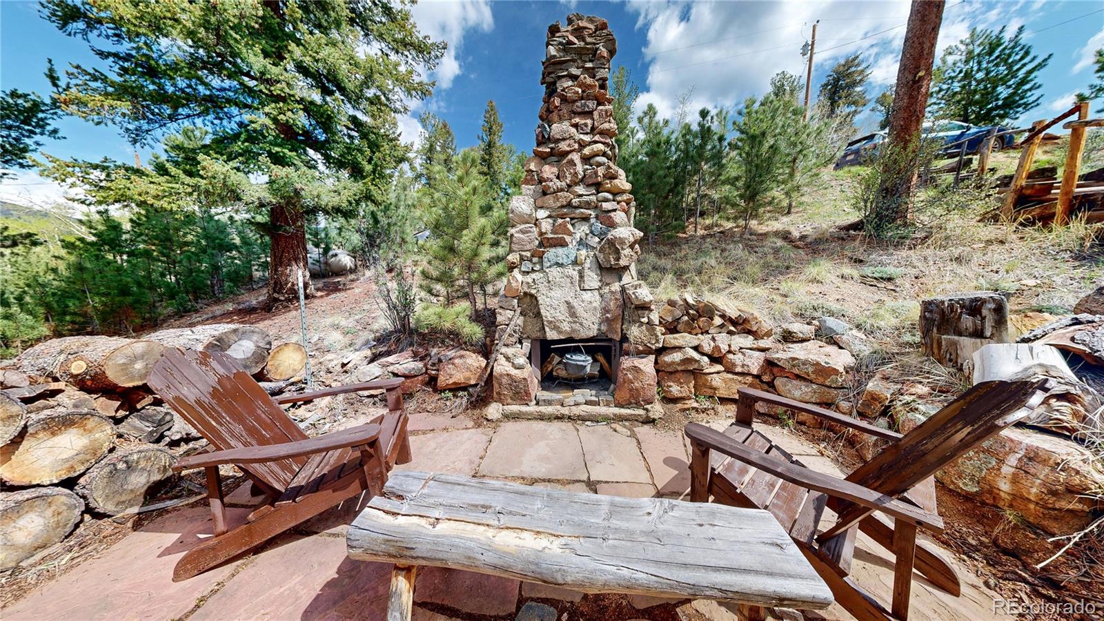 60 Ball Road Bailey, CO 80421 - Photo 26 of 37 an aerial view of a house with outdoor space