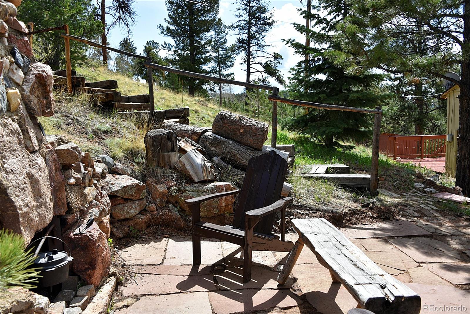 60 Ball Road Bailey, CO 80421 - Photo 27 of 37 a view of outdoor space and patio