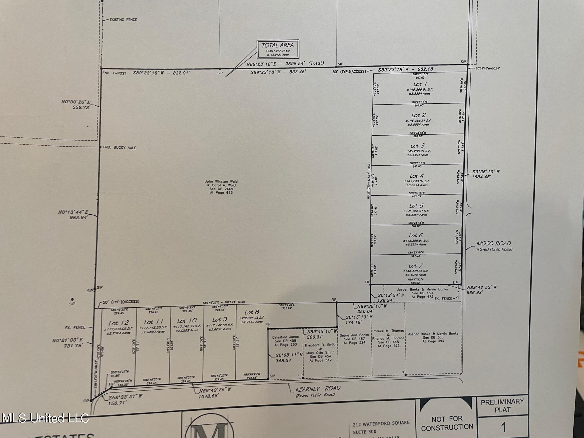 11 Kearney Road Canton, MS 39046 - Photo 2 of 6 Plat