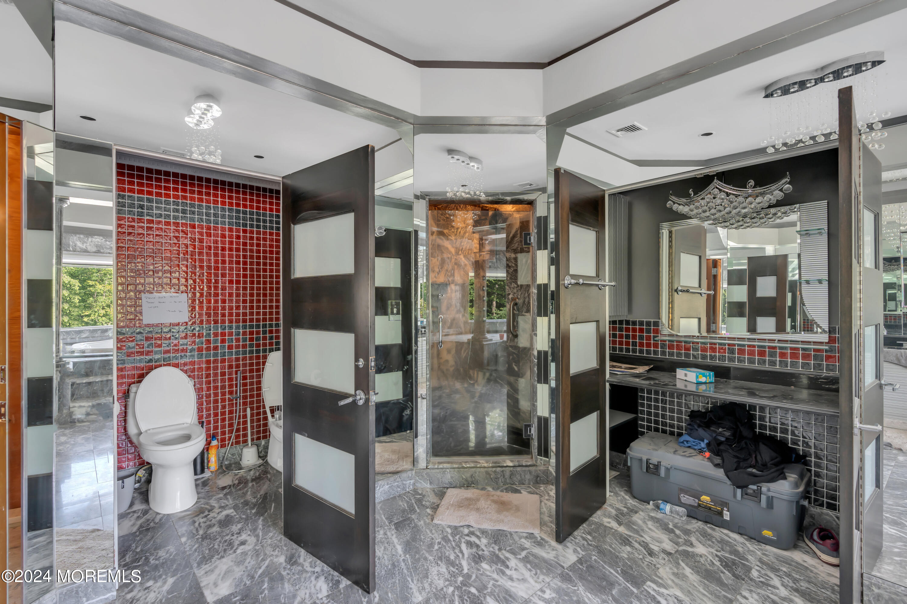 211 State Route 33 Freehold, NJ 07728 - Photo 27 of 64 a bathroom with a sink toilet and shower