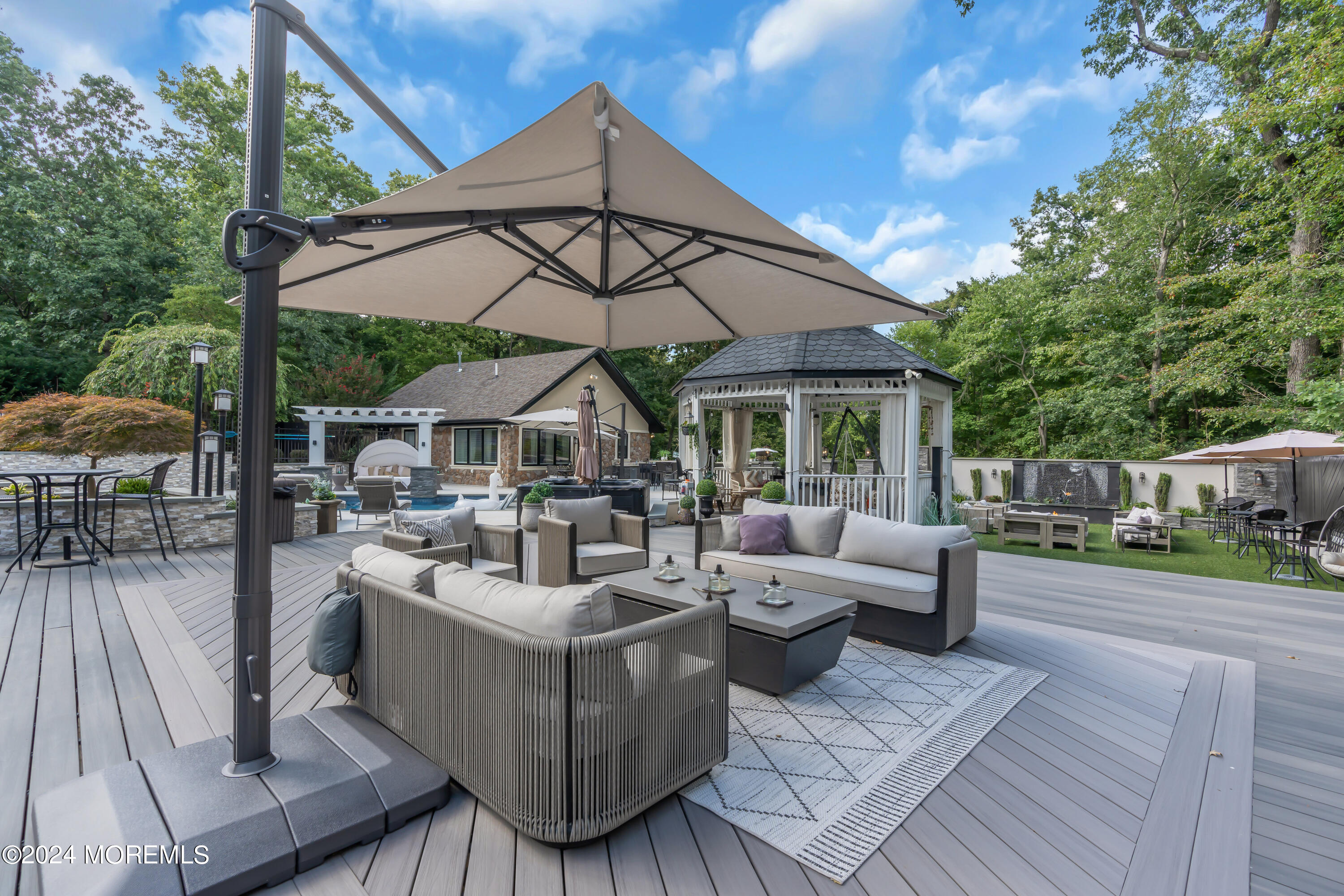 211 State Route 33 Freehold, NJ 07728 - Photo 38 of 64 a view of a patio with couches table and chairs