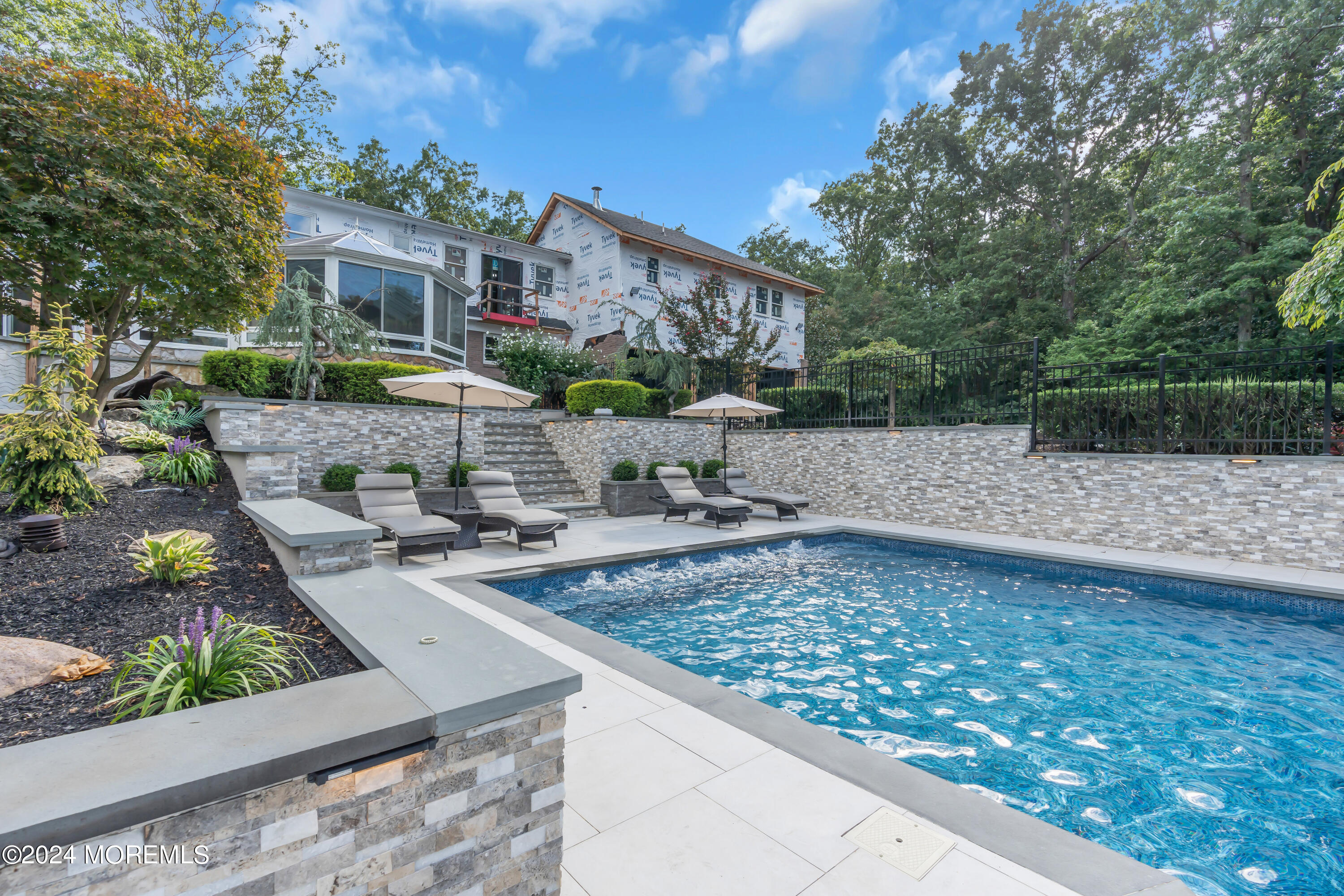 211 State Route 33 Freehold, NJ 07728 - Photo 40 of 64 a view of a house with backyard and sitting area