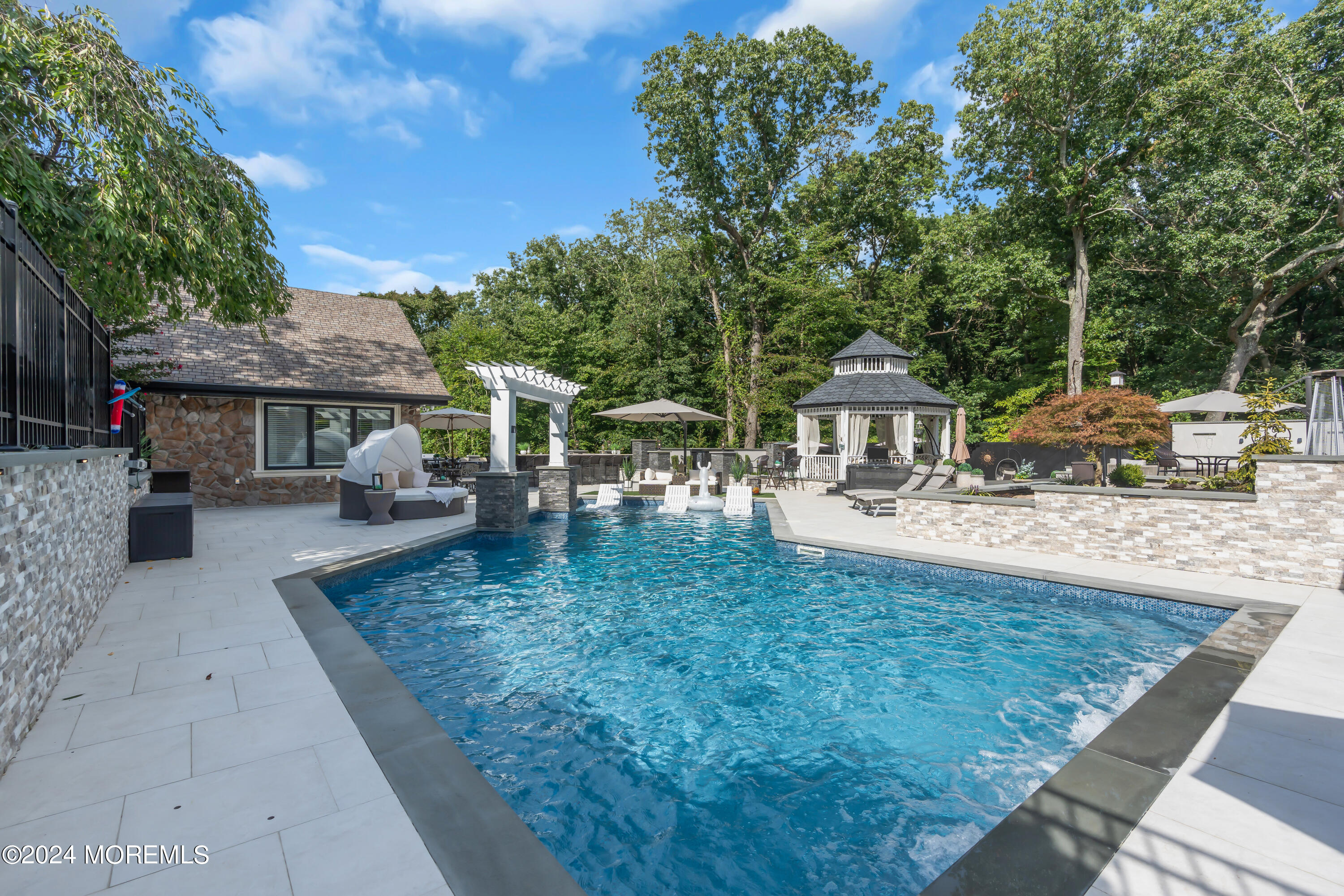 211 State Route 33 Freehold, NJ 07728 - Photo 41 of 64 swimming pool view with a seating space