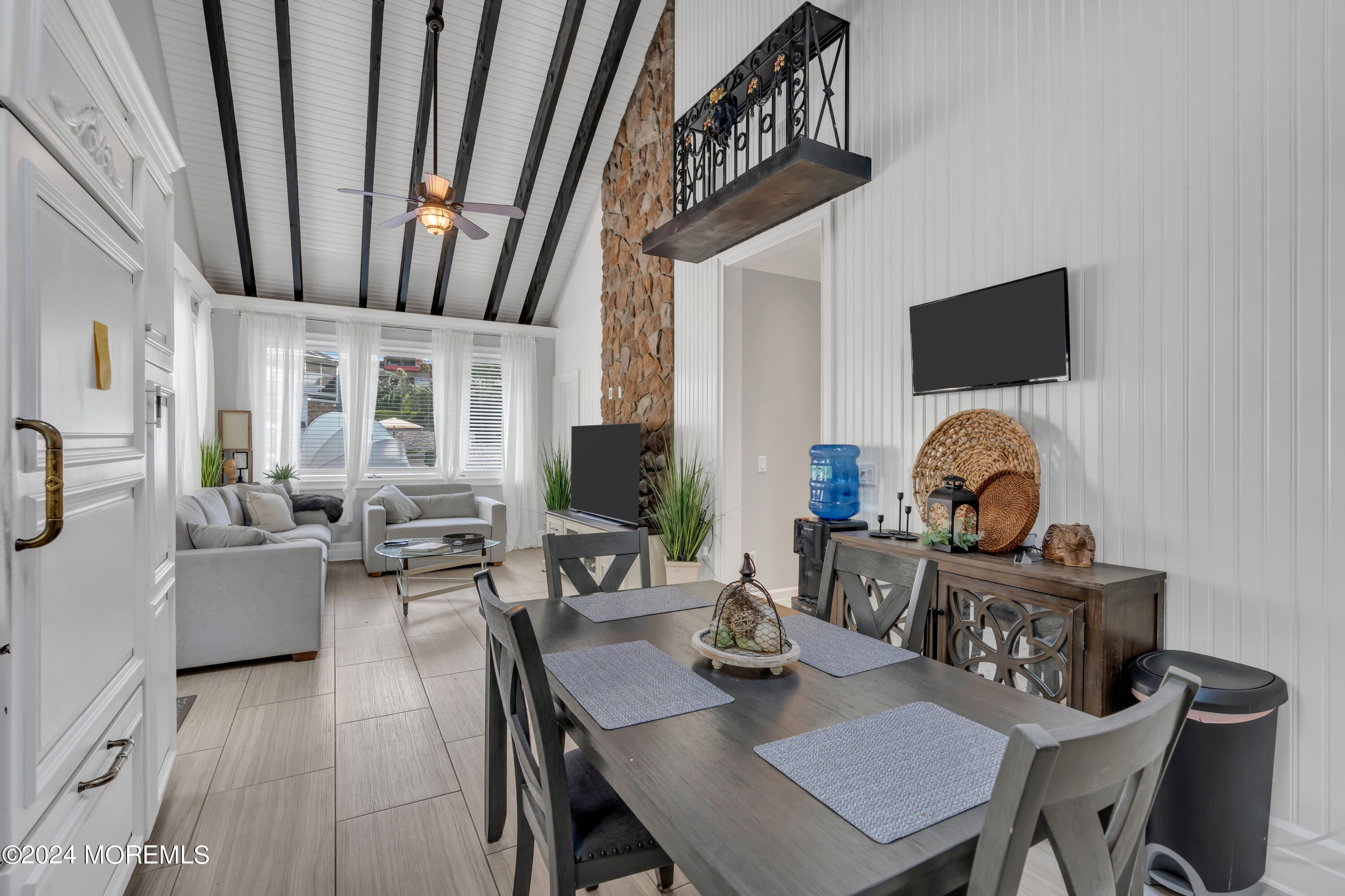 211 State Route 33 Freehold, NJ 07728 - Photo 59 of 64 a living room with furniture and a wooden floor