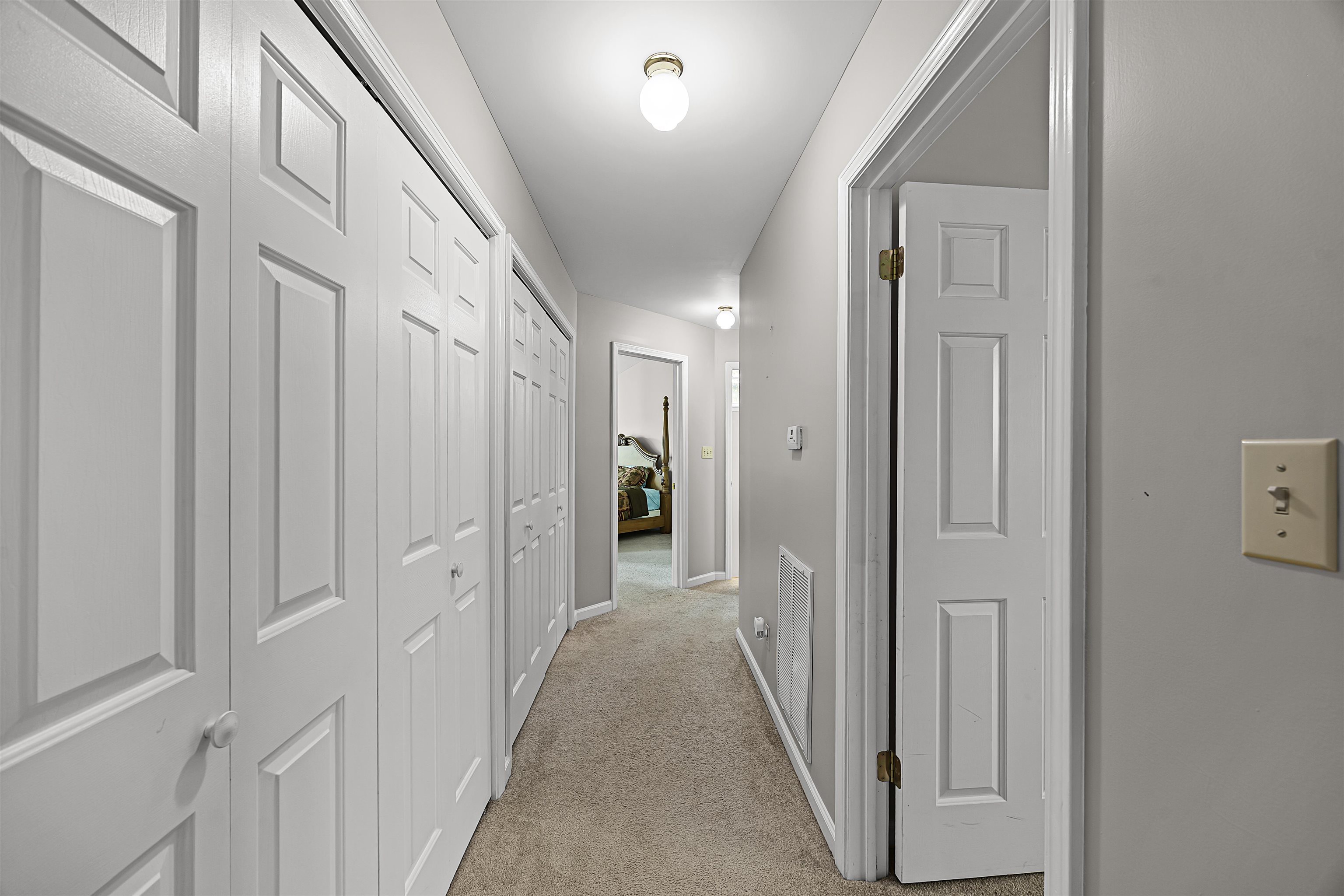80 Riviera Cove Cherokee, AL 35616 - Photo 20 of 31 a view of a hallway with a wooden door