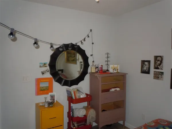 a room with storage and utility