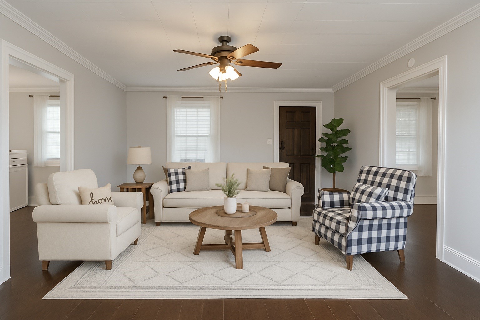 308 West Sidnor Street Alvin, TX 77511 - Photo 3 of 17 This photo is virtually staged to illustrate potential use of space.