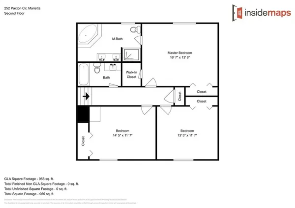 $2,545 | 252 Paxton Circle, Marietta, GA 30066