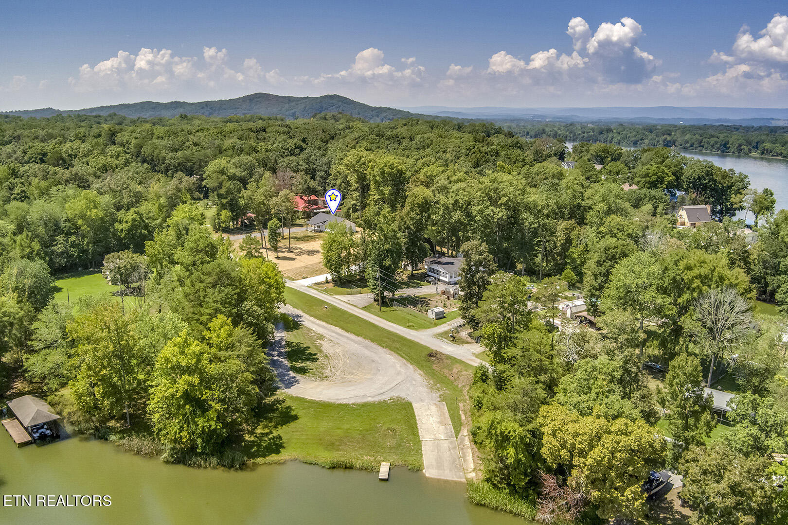 181 Lakeshore Lane Decatur, TN 37322 - Photo 37 of 43 37_LakeshoreLane_181_BoatRampBirdseye