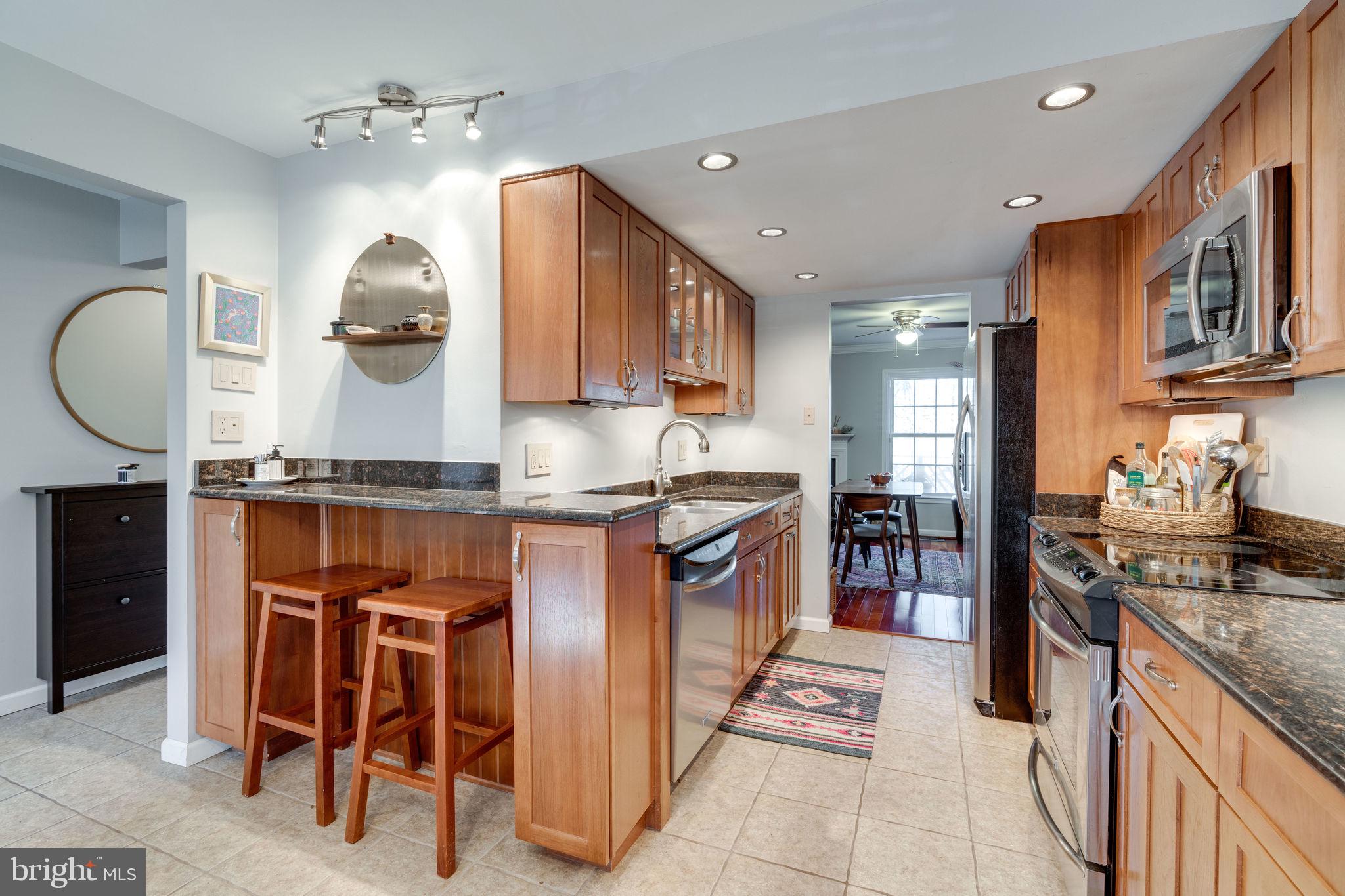 6253 Rathlin Drive Springfield, VA 22152 - Photo 6 of 29 Nicely updated cabinets with granite counters