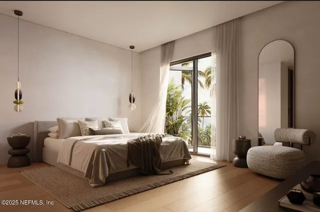 a car parked in front of a building