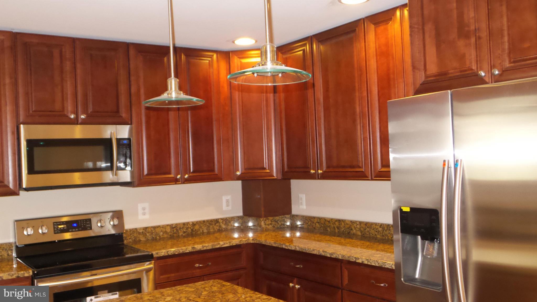 13409 Bladon Road Phoenix, MD 21131 - Photo 7 of 27 a kitchen with a refrigerator and a microwave
