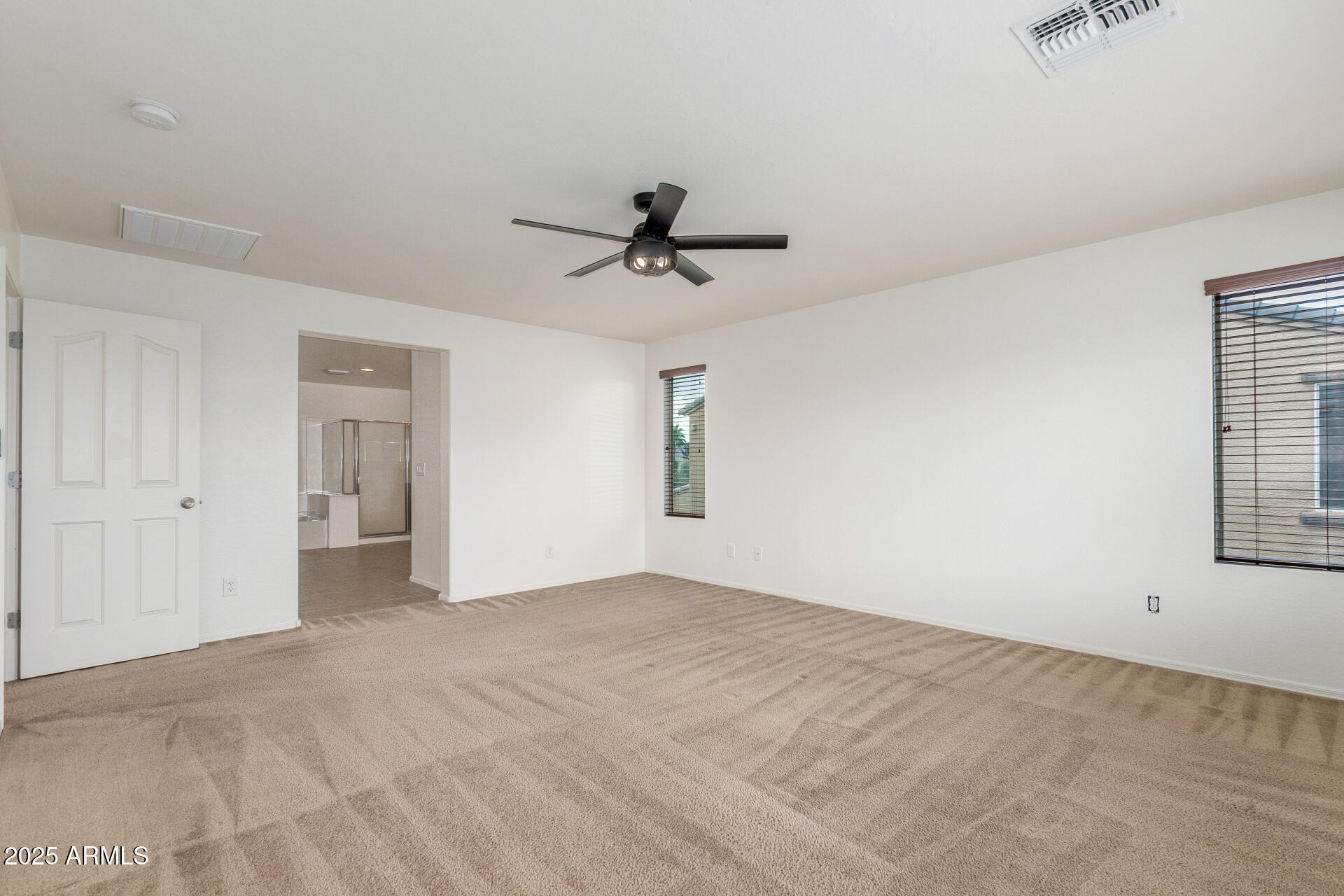 20932 Vía De Arboles Queen Creek, AZ 85142 - Photo 25 of 58 an empty room with fan and windows