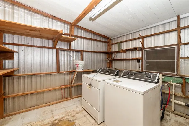 a view of a city with an ocean