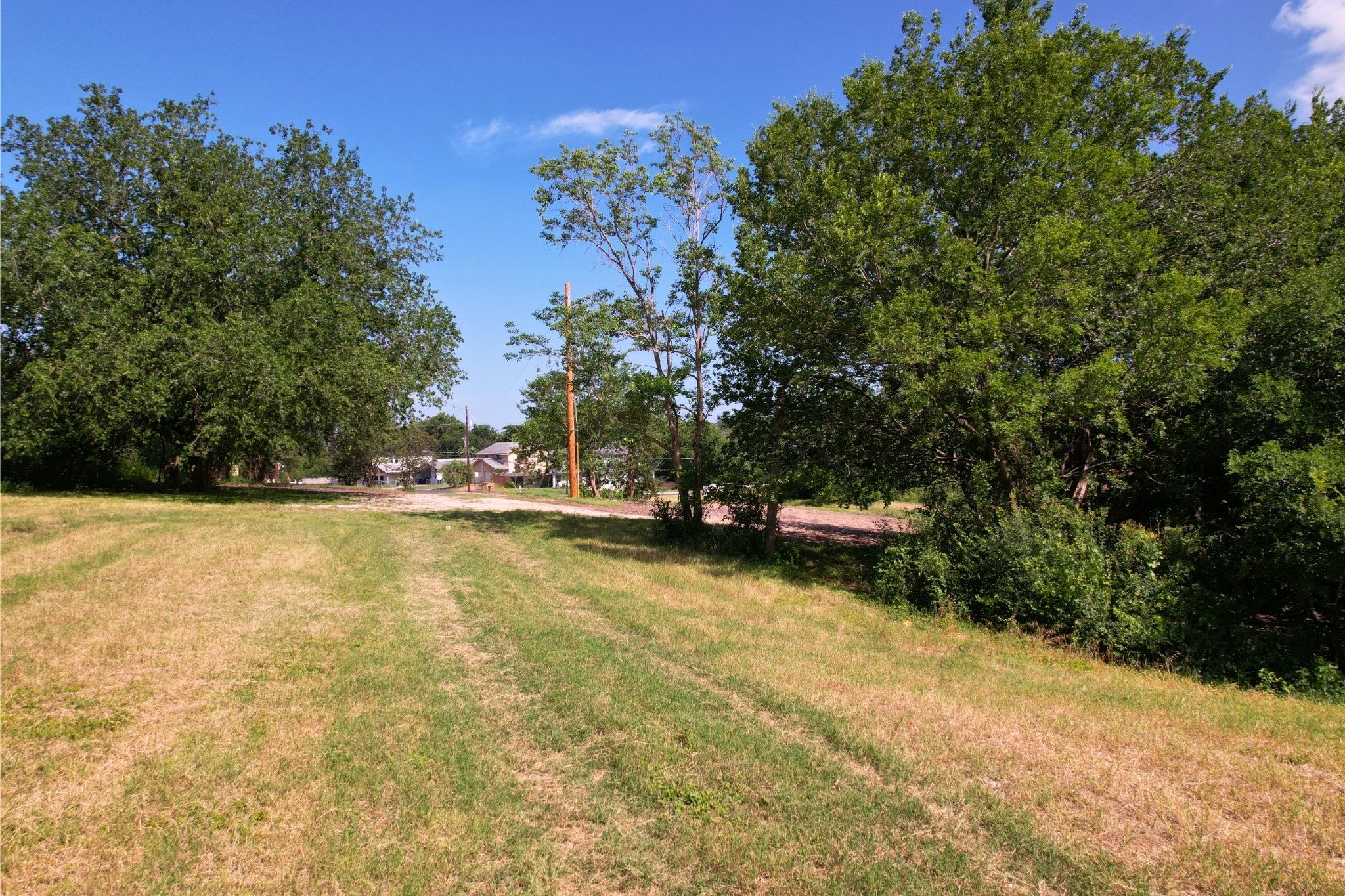 2610-2606 Metcalfe Road Austin, TX 78741 - Photo 4 of 20 A spacious lot offering verdant trees and abundant land for diverse outdoor possibilities.