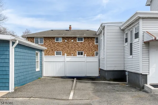 a front view of a house with a garage