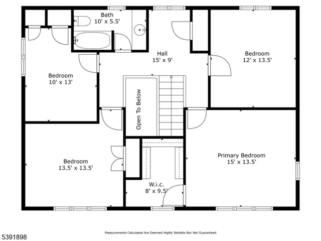 a picture of a room with a refrigerator