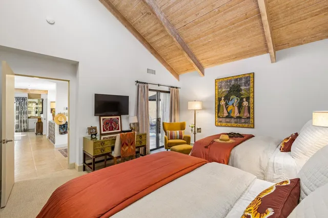 a view of outdoor space with seating