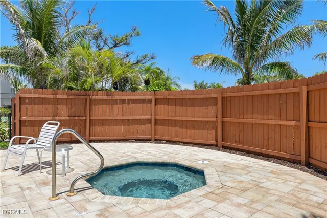 a view of balcony with seating space