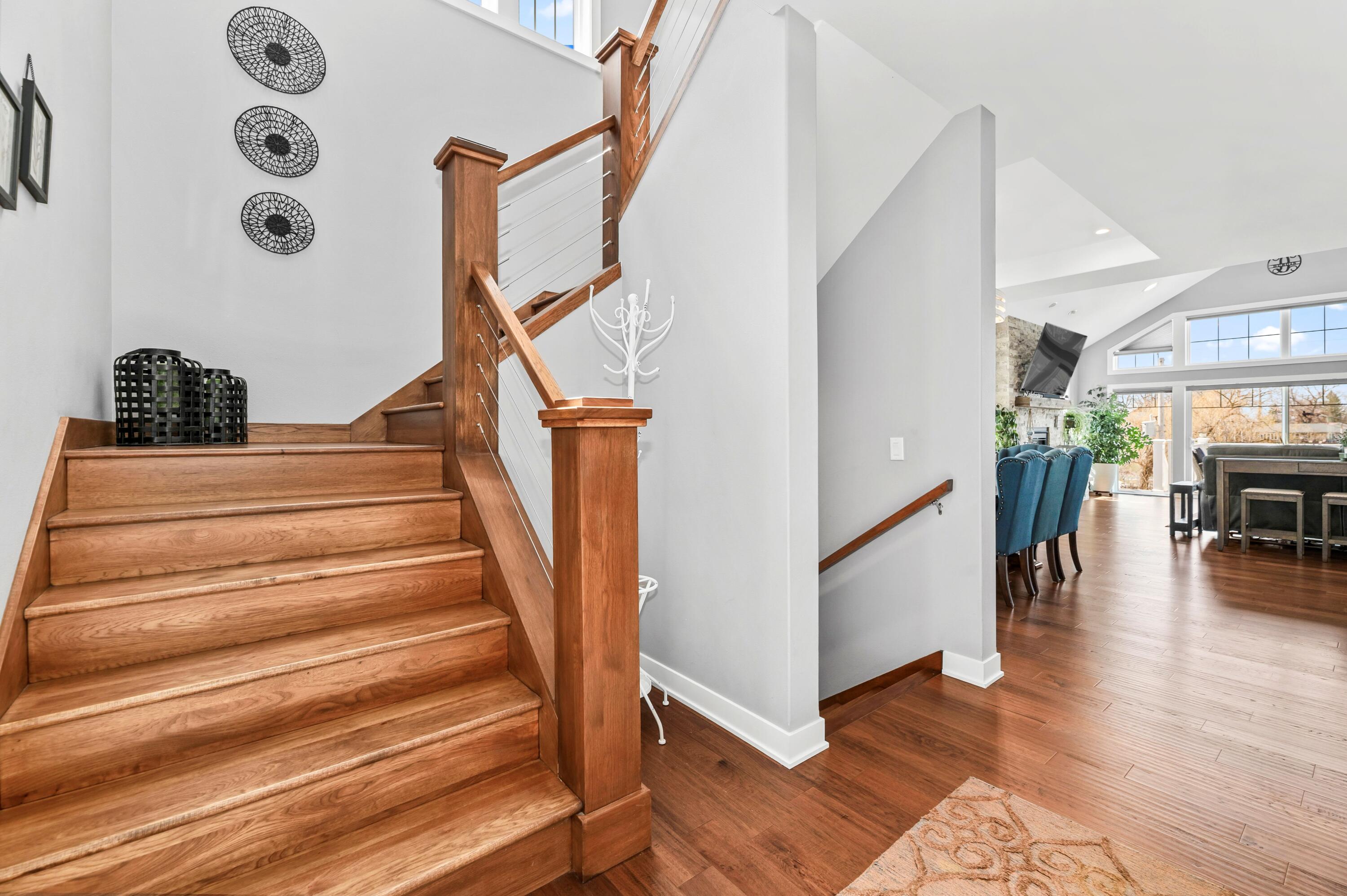 6714 Burma Road Waterford, WI 53185 - Photo 29 of 58 Stairway to Upstairs