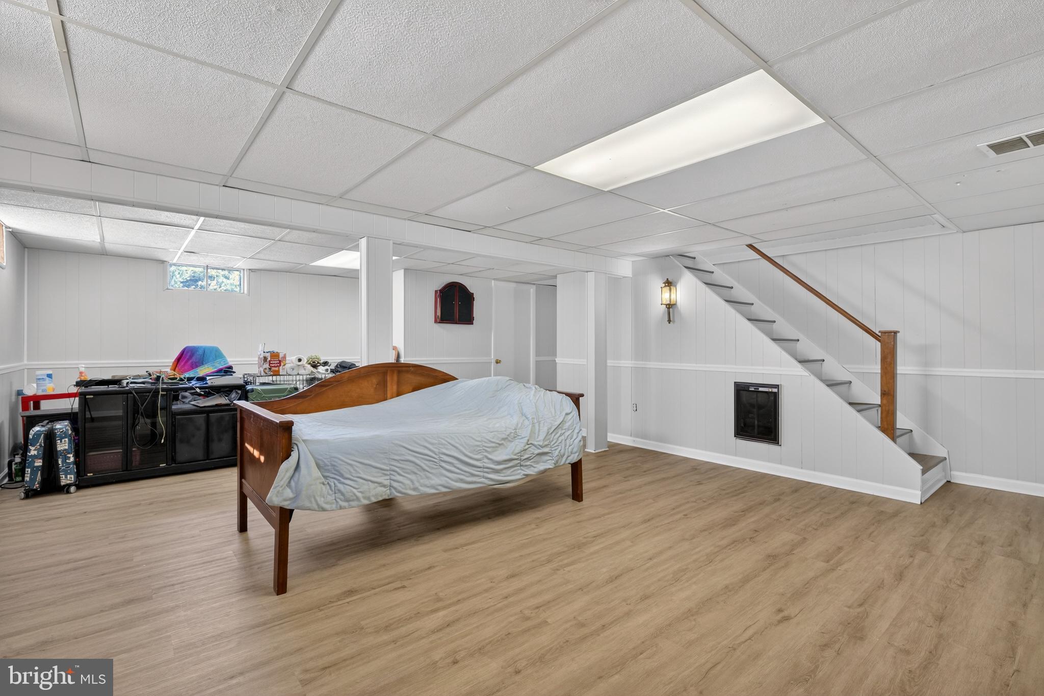 222 Chelsea Road Pasadena, MD 21122 - Photo 31 of 38 Very large basement. New flooring, repained.