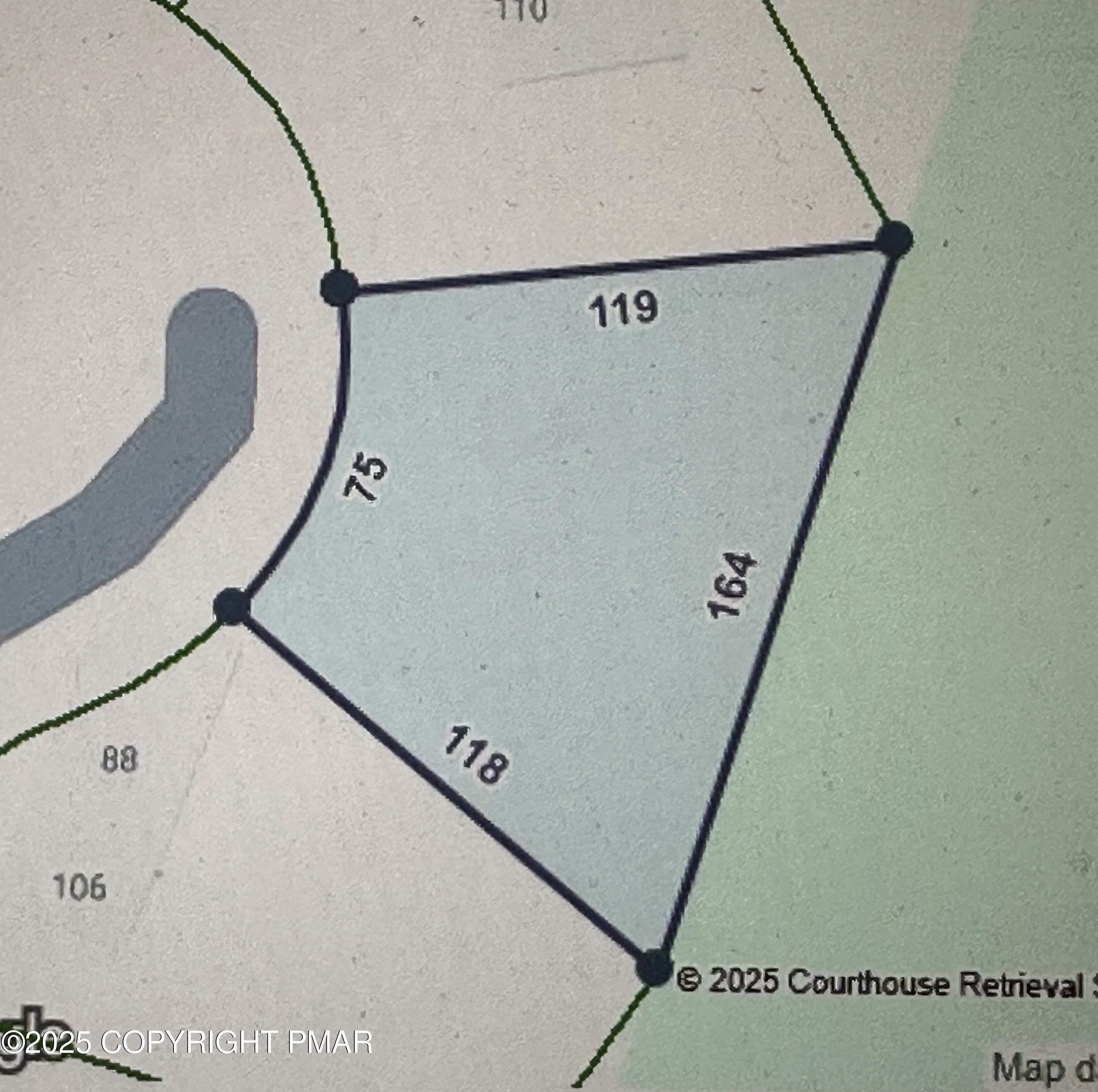 Lot 87 Red Maple Lane Tobyhanna, PA 18466 - Photo 2 of 2 a view of a refrigerator in a kitchen