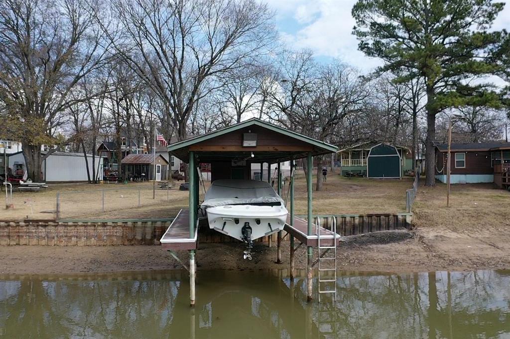178 Indian Gap Road Mabank, TX 75156 - Photo 23 of 27 Dock with a water view and a yard
