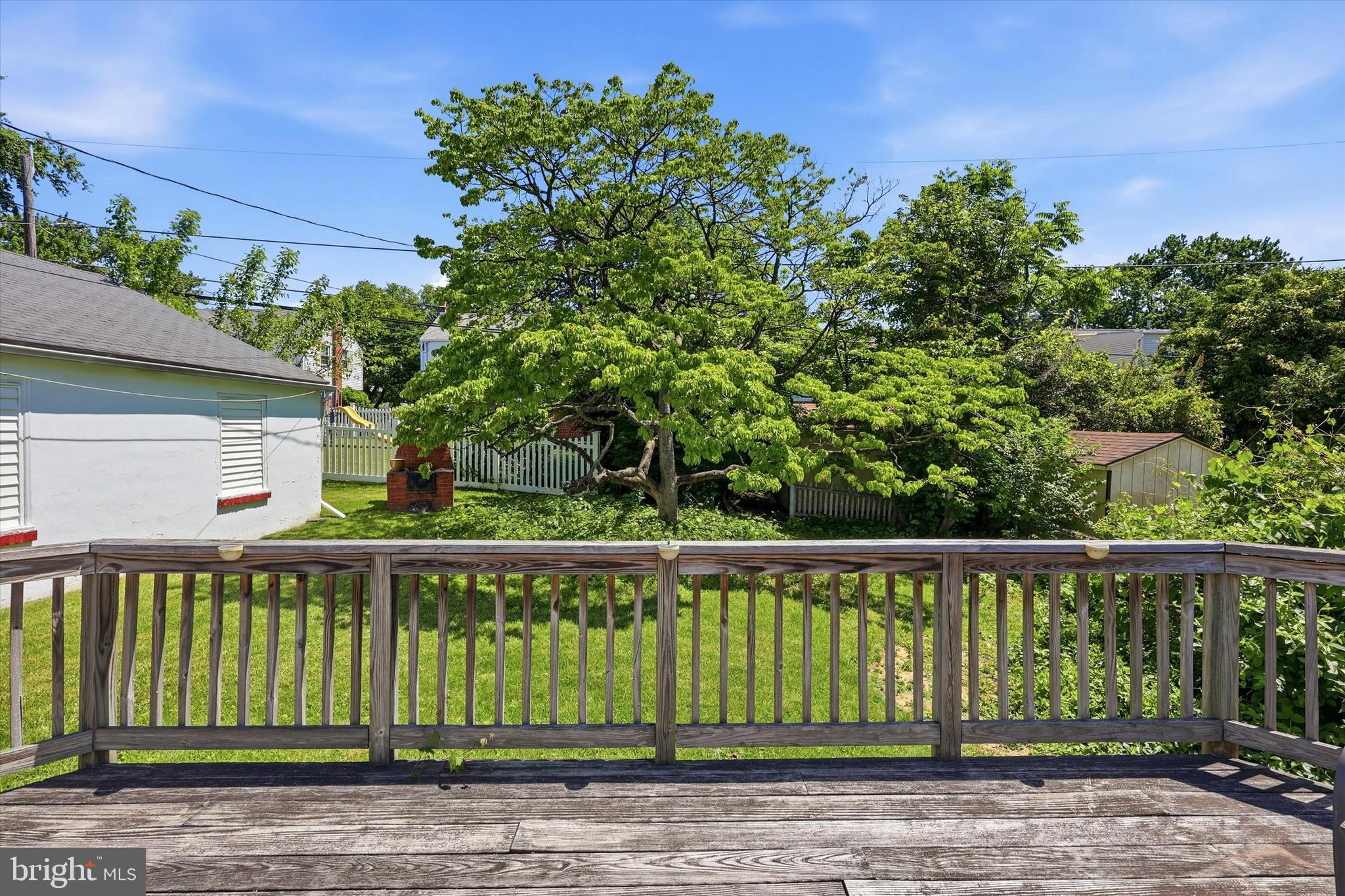 405 Brentwood Road Havertown, PA 19083 - Photo 29 of 39 Deck off Family Room overlooking backyard
