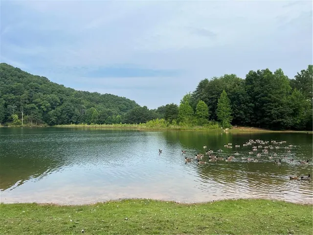 a view of a house with a park