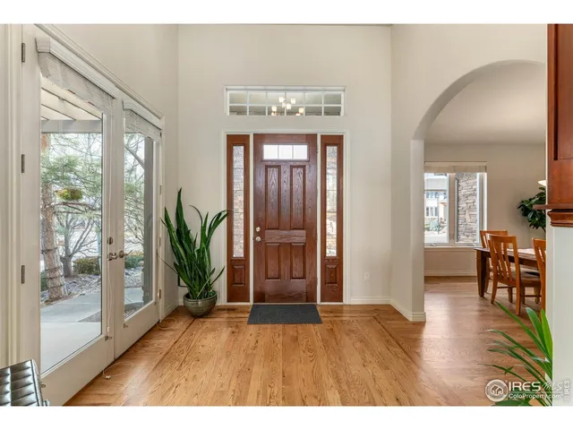 a view interior of a house and wooden floor