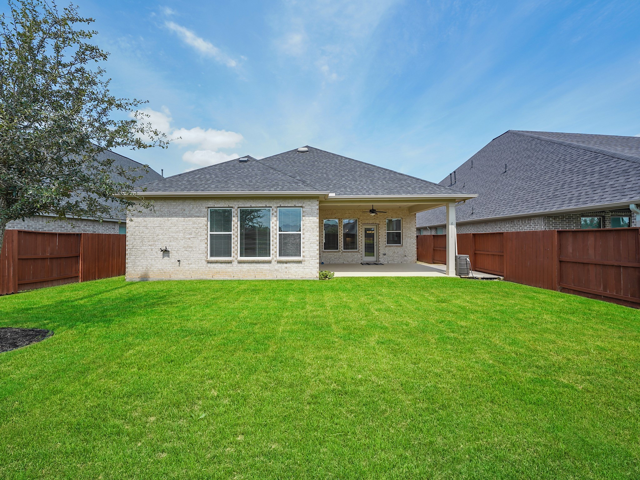 6919 Myrtle Drive Katy, TX 77493 - Photo 37 of 38 a view of a house with backyard