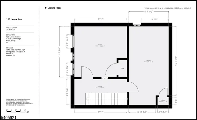 $520,000 | 118 Lenox Avenue, East Orange, NJ 07018